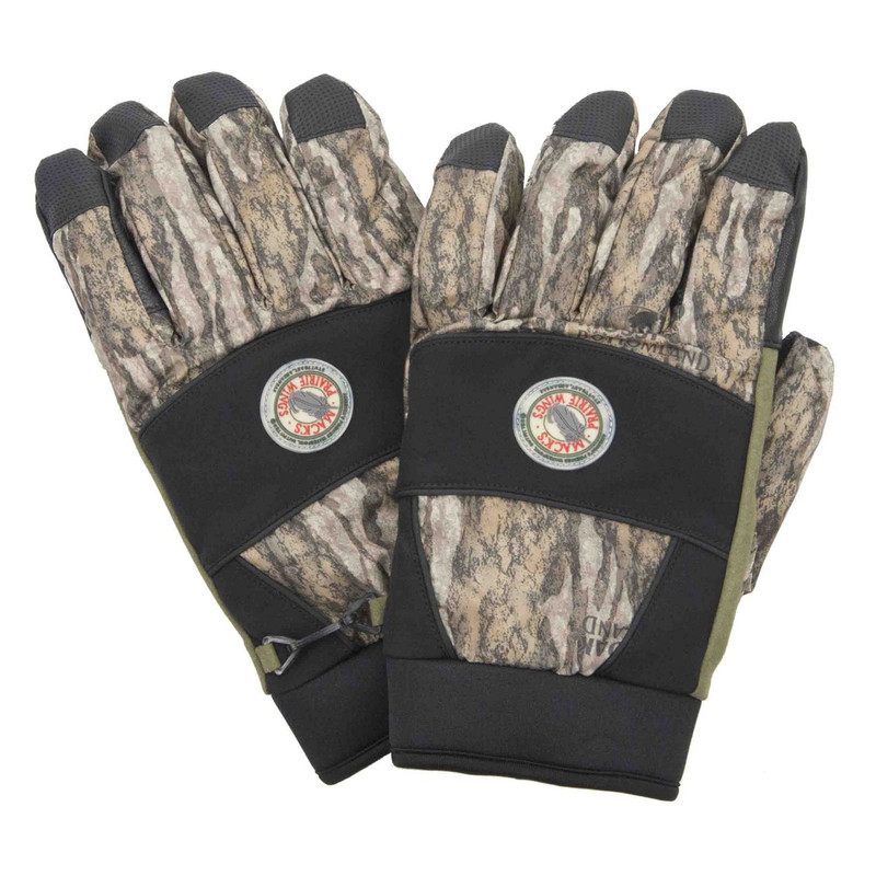 MPW Cutt Bluff Waterproof Insulated Hunting Gloves in Mossy Oak Bottomland Color